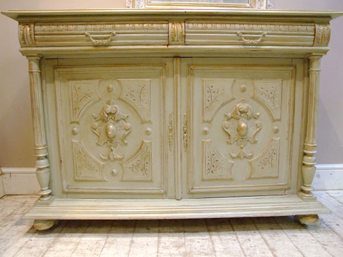 French antique Henri II Style Buffet Base